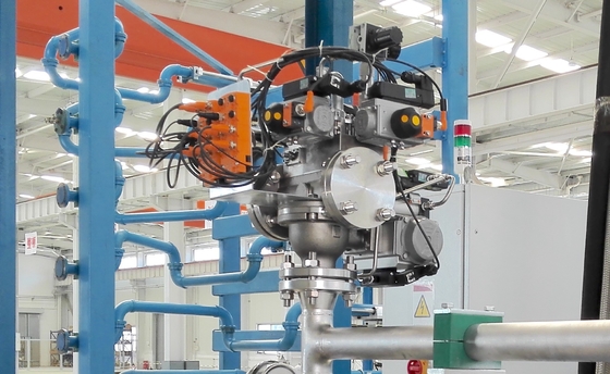 Lubricant Additives Sanitary Pigging Systems 3 Way Distribution Valve