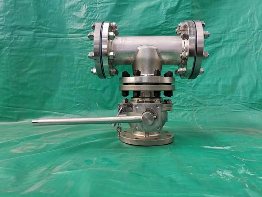 Pipeline 99.5% Product Recovery Systems T Valve Pipe Pigging System